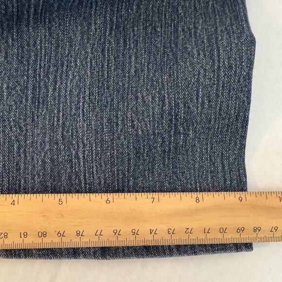 Nine West Women’s Jeans Sz 14 Blue Denim Straight Leg Mid Rise Double Button - Picture 9 of 9